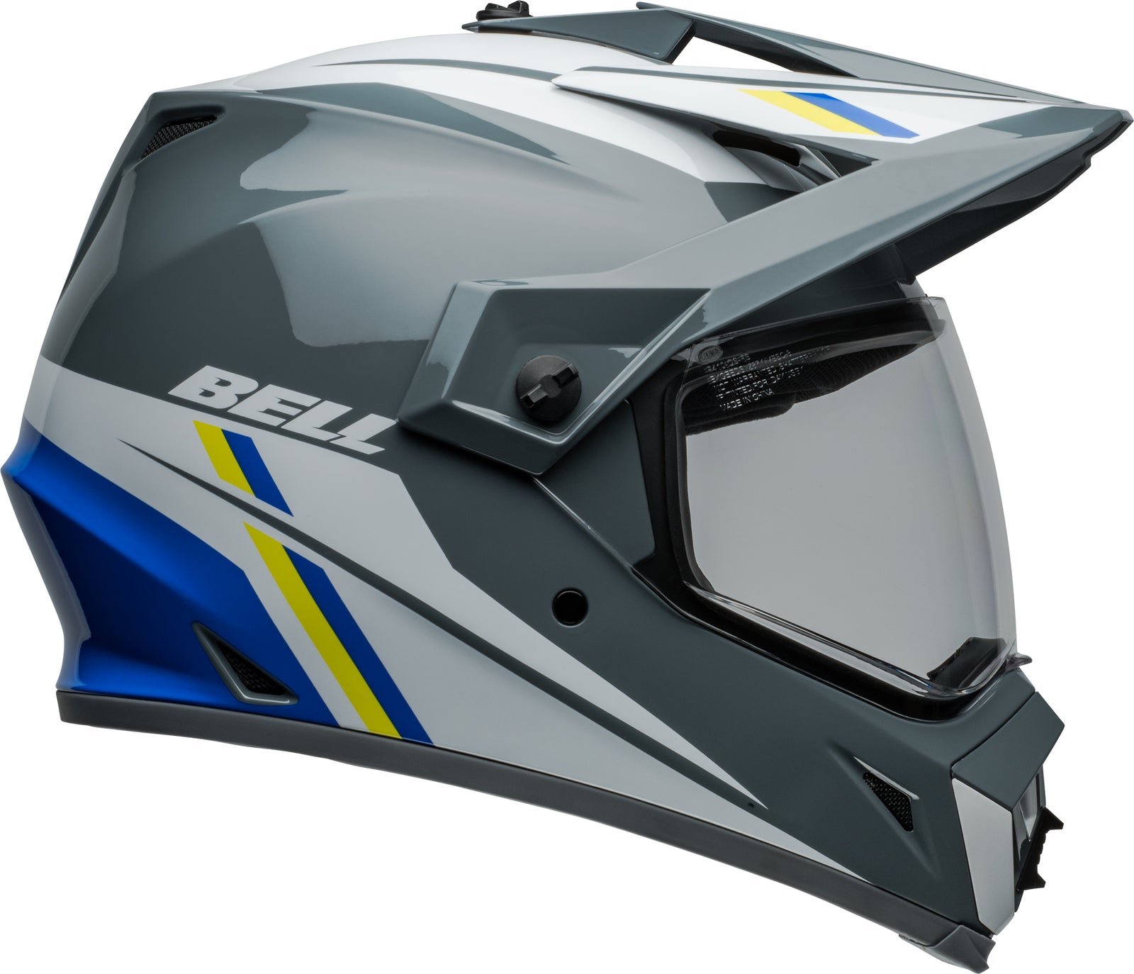 Bell MX-9 ADV MIPS Alpine Grey/Blue Adventure Helmet