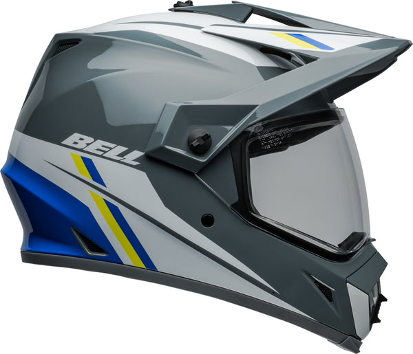 Bell MX-9 ADV MIPS Alpine Grey/Blue Adventure Helmet