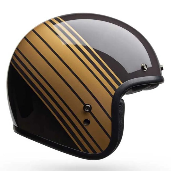 Bell Moto Custom 500 Edge open face Gloss brown helmet