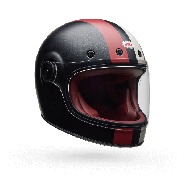 Bell Bullitt GT Command Matt Black Red White Full Face Helmet