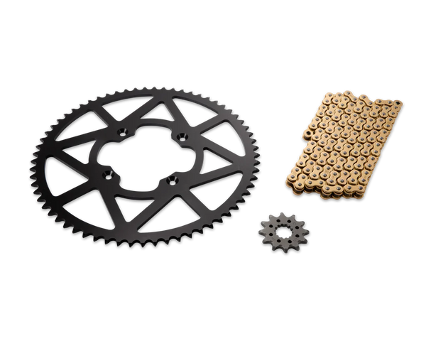 Zero Motorcycles Chain Kit Splined Shaft - FXS/FX 2017-2023 &amp; FXE 2022-2023